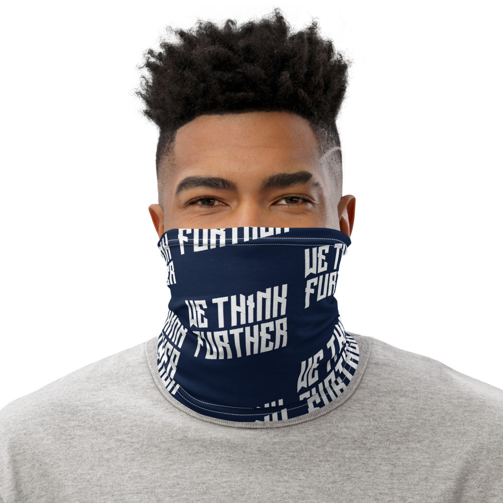 WE THINK FURTHER MASK - NAVY BLUE
