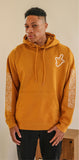 WTF TEXT HOODIE - MUSTARD