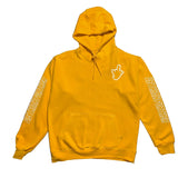 WTF TEXT HOODIE - YELLOW