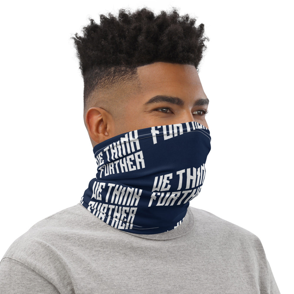 WE THINK FURTHER MASK - NAVY BLUE