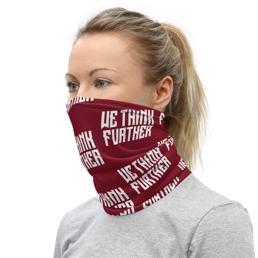 WE THINK FURTHER MASK - MAROON