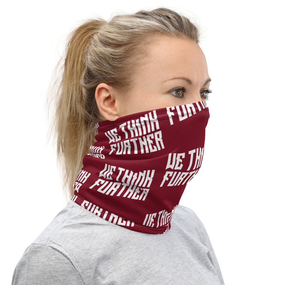 WE THINK FURTHER MASK - MAROON